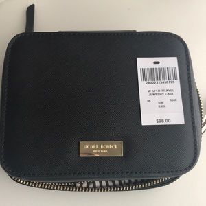 Henri Bendel black jewelry case